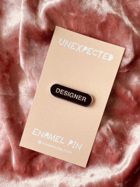 Designer Enamel Pin