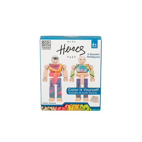 Playhard Heroes MiniFigure DIY 2pcs