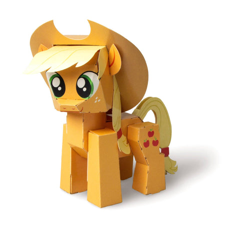 CUBLES My Little Pony APPLEJACK 3D Buildable STEM Toy